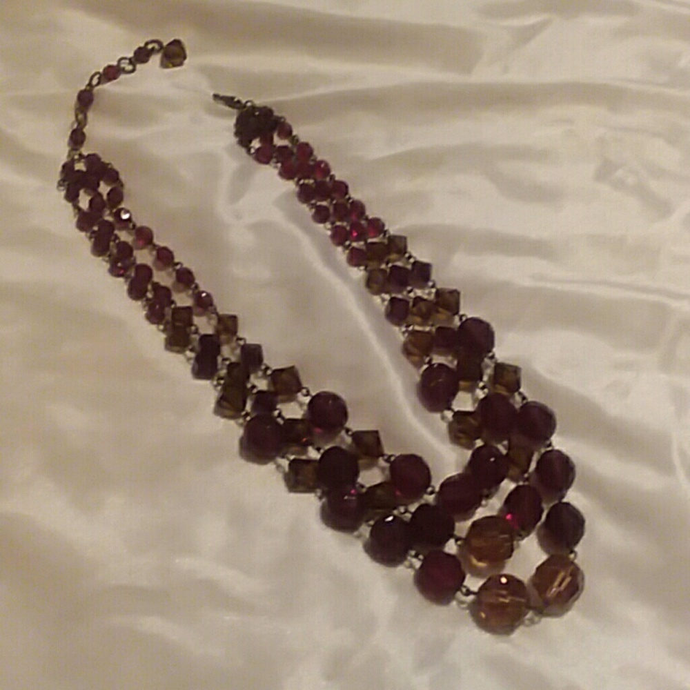 Genuine Garnet Necklace